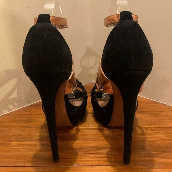 Alaia Black and Copper platform sandal EU40 - Picture 6 of 8